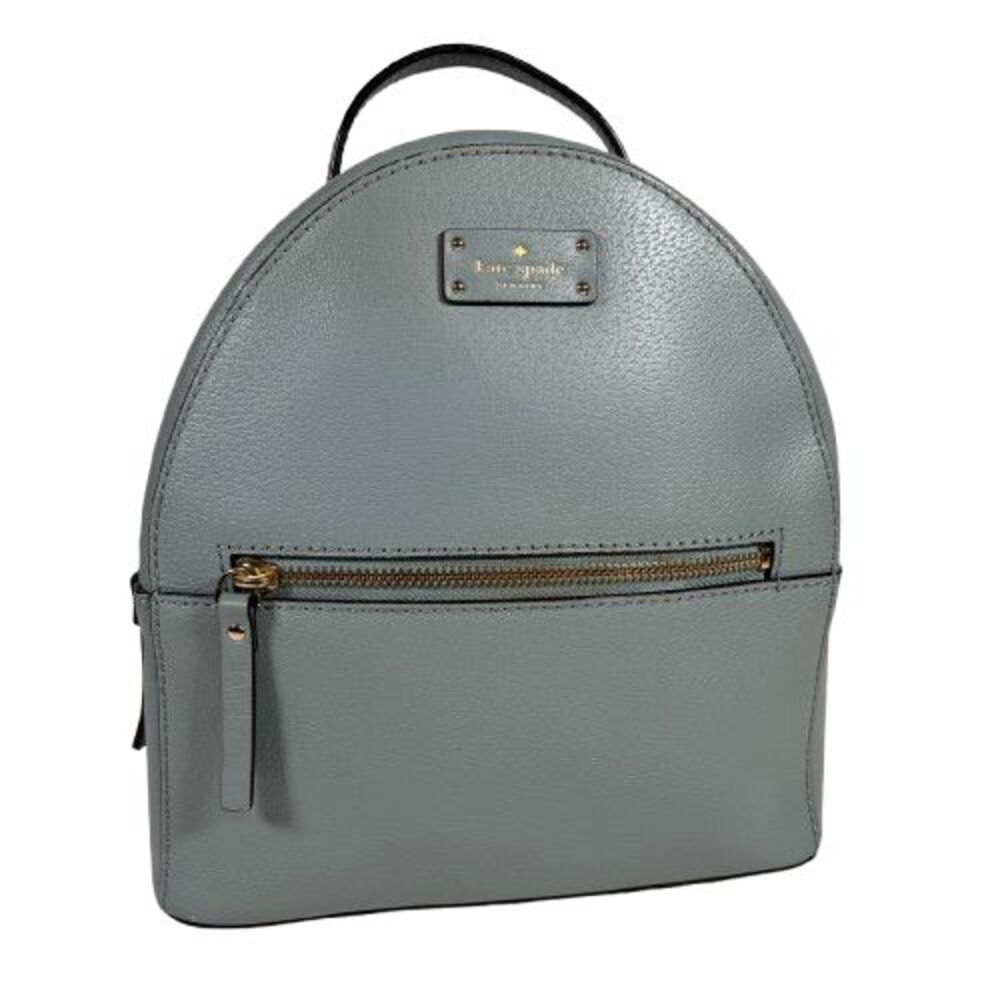 Kate Spade Grove Street Sammi Backpack Lakesedge Blue Leather $299 WKRU4894